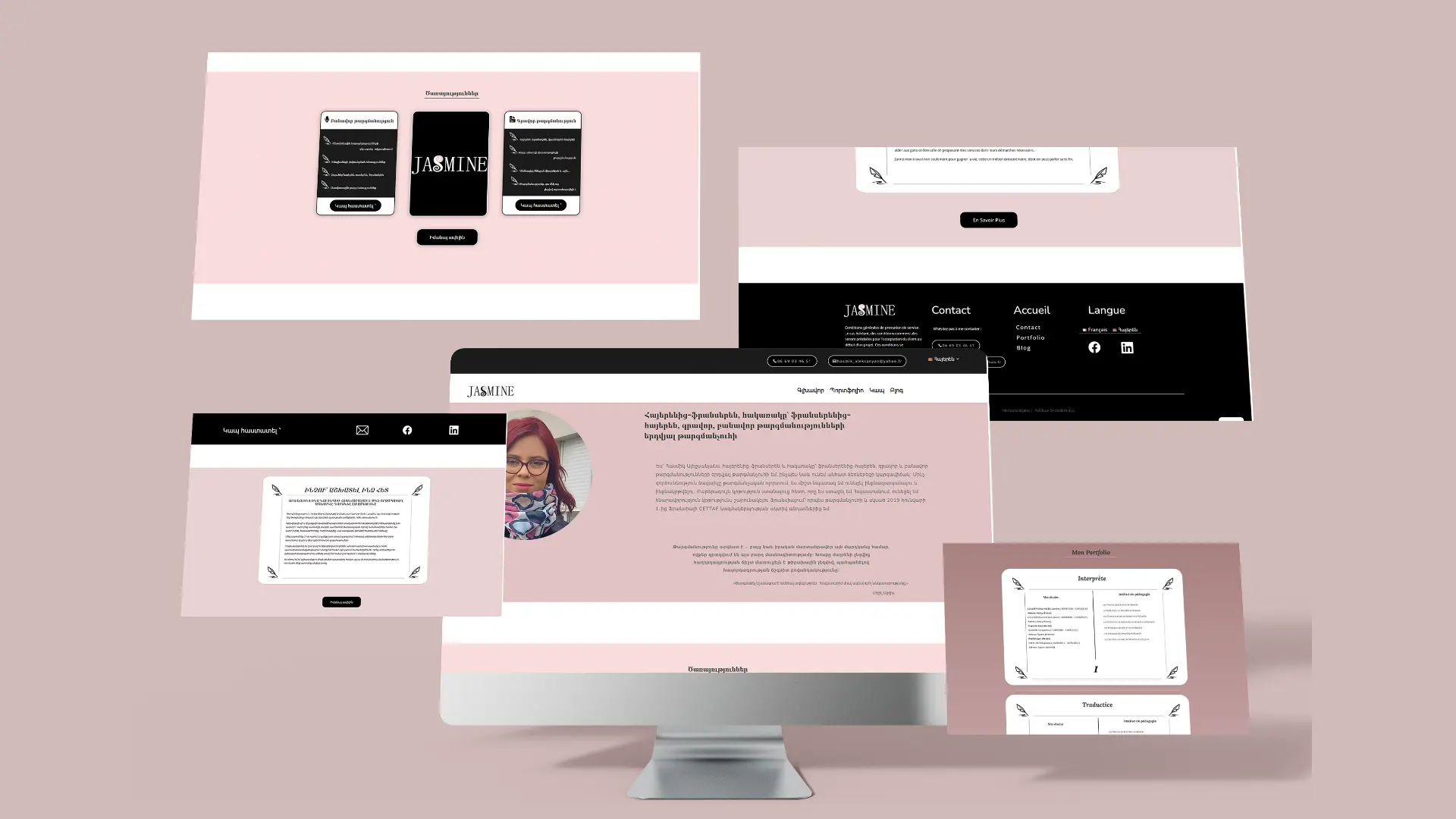 Site Vitrine De Jasmine